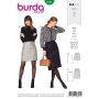 Burda patroon 6181 maat 34 t/m 44