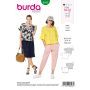 Burda patroon 6243 maat 34 t/m 44
