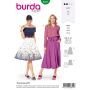 Burda patroon 6341 maat 34 t/m 44