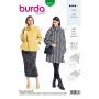 Burda patroon 6372 maat 34 t/m 44