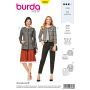 Burda patroon 6465 maat 34 t/m 46
