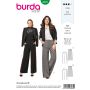 Burda patroon 6470 maat 34 t/m 46