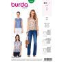 Burda patroon 6525 maat 34 t/m 46