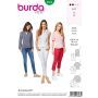 Burda patroon 6533 maat 34 t/m 46