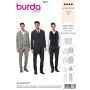 Burda patroon 6871 maat 44 t/m 60