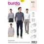 Burda patroon 6874 maat 44 t/m 60