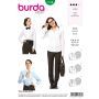 Burda patroon 7136 maat 36 t/m 50
