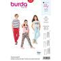 Burda patroon 9300 maat 122 t/m 164