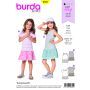 Burda patroon 9341 maat 98 t/m 122