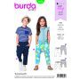 Burda patroon 9342 maat 98 t/m 122
