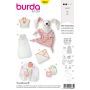 Burda patroon 9635 maat 62 t/m 86