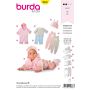 Burda patroon 9636 maat 56 t/m 80