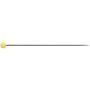 PRYM Glaskopspelden staal 0,60x43mm zilver kl, geel 029153