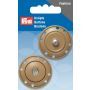 PRYM Aannaaidrukknoop 35 mm beige 341831