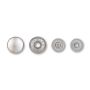 PRYM Navulling drukknopen MS 12mm v. 390330 zilverkleurig 390331