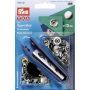 PRYM Drukknopen Sport Mini MS 13mm zilverkleurig 390501