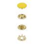 PRYM Drukknopen Jersey 12mm geel 20 stuks 390774
