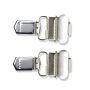 Combiclips ST 25 mm zilverkleurig 2 st.