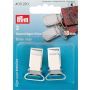 PRYM Bretelclips ST 18 mm zilverkleurig 405220