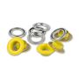 PRYM Ringen met schijven 8mm geel 32st 542524