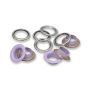 PRYM Ringen met schijven 11mm lila 20 stuks 542548