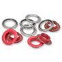 PRYM Ringen met schijven 14mm rood 15 stuks 542562