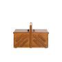 PRYM Naaibox hout donker L 612551