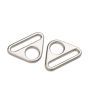PRYM Driehoek-ring met gleuf 30mm zilverkleurig 615835