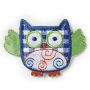 PRYM Applicatie Uil blauw/groen 923100