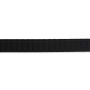 PRYM Elastische tailleband stabiel dwars 25mm zwart 950251