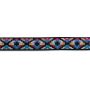 PRYM Elastiek Color 25mm ethno blauw/fuchsia 957458