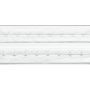 Haken- en ogenband hakenafstand 19 mm wit 7 m