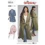 Simplicity patroon 8554 maat 40 t/m 48