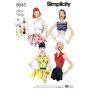 Simplicity patroon 8645 maat 40 t/m 48