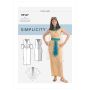 Simplicity patroon 9167 maat 40 t/m 48