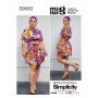 Simplicity patroon 9550 maat 40 t/m 48