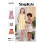 Simplicity patroon 9560 maat 98 t/m 122