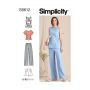 Simplicity patroon 9612 maat 40 t/m 48