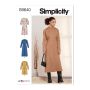Simplicity patroon 9640 maat 40 t/m 48