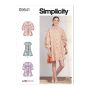 Simplicity patroon 9641 maat 42 t/m 48