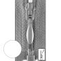 Prym Ritssluiting Kunststof 4mm Deelbaar Wit #009 30 cm